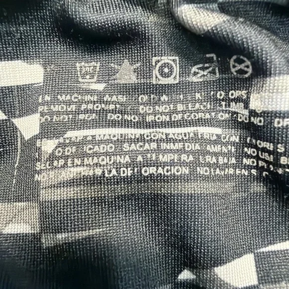 Women Reebok Black Gray Athletic Cropped Compression Leggings Size XS - Picture 8 of 11